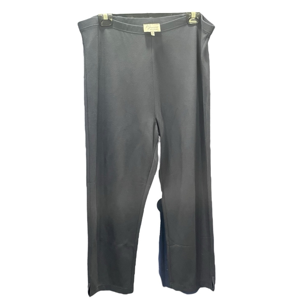 Lynne Ritchie Silver‎ Navy Blue Ankle Pants